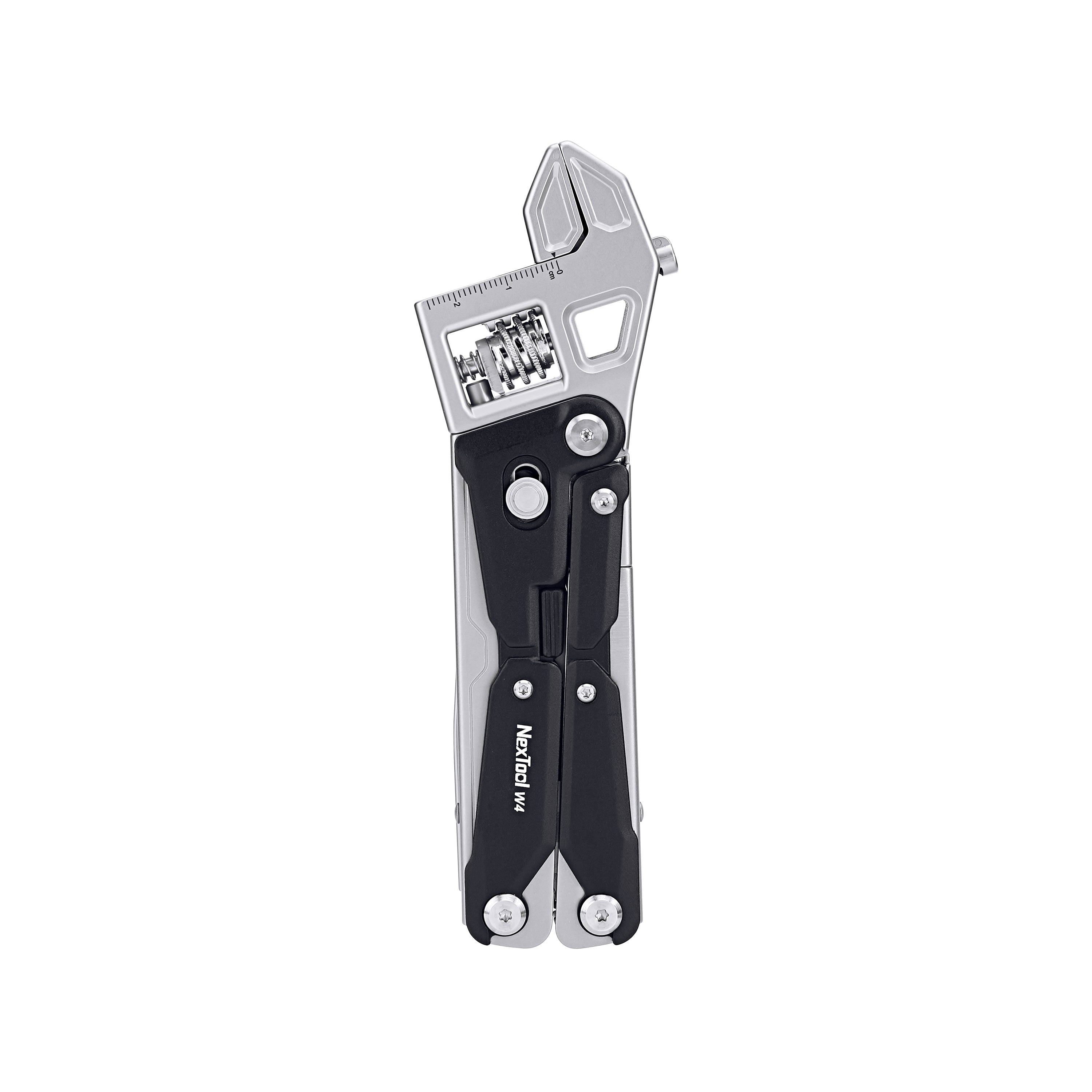Adjustable Ratchet Wrench Multitool, 11-IN-1 Foldable EDC Tool