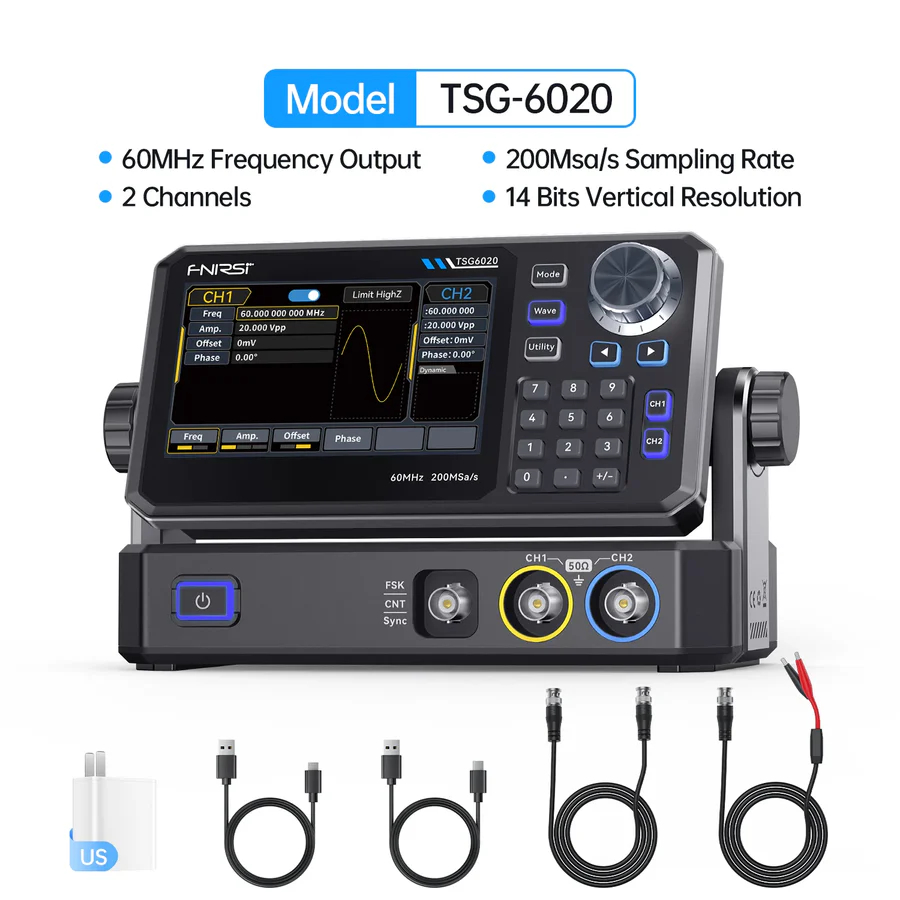 2CH 200MSa/s Function Signal Generator