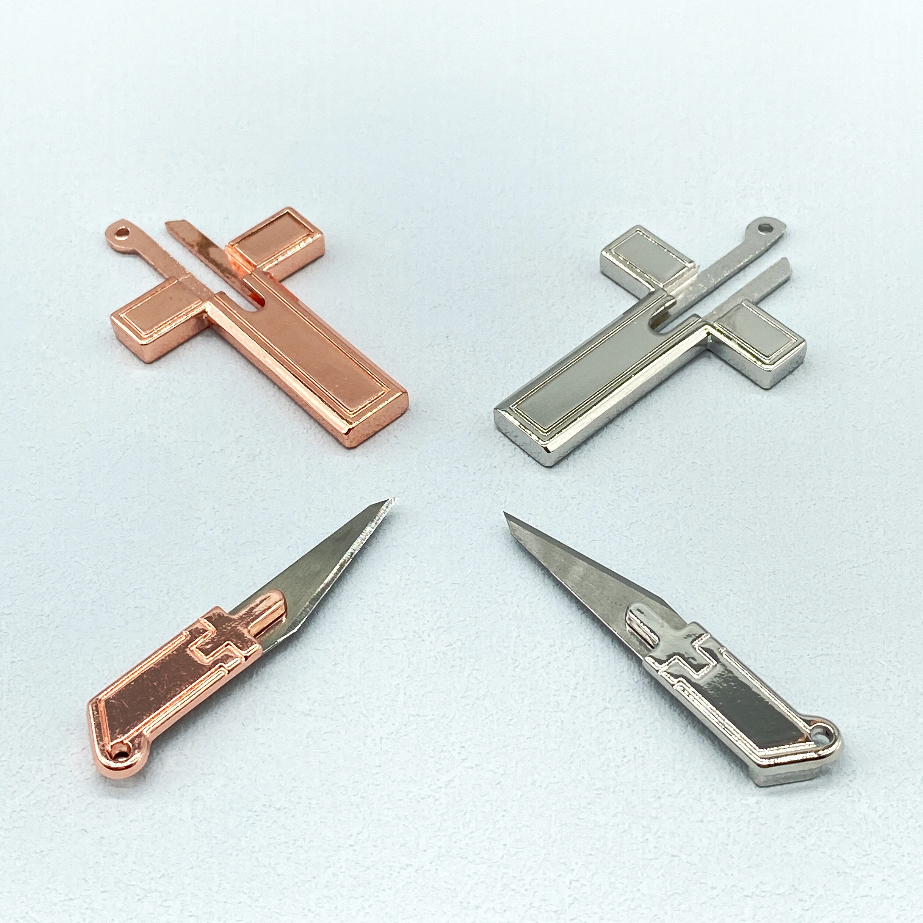 Stainless steel pendant necklace Couple stainless steel cross necklace The best gift for your girlfriend