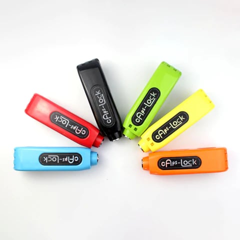 CapsLock Effective Motorcycle Grip Lock Security