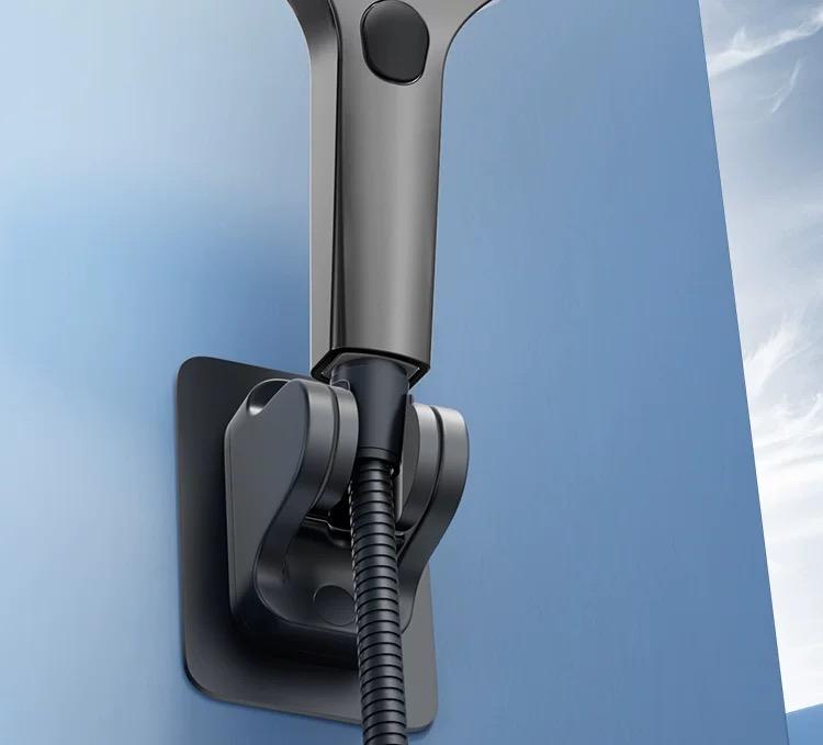 BOZIWA Shower Head Hose&Bracket,Shower Head Set With 1.5m Hose,Bathroom Shower Equipment