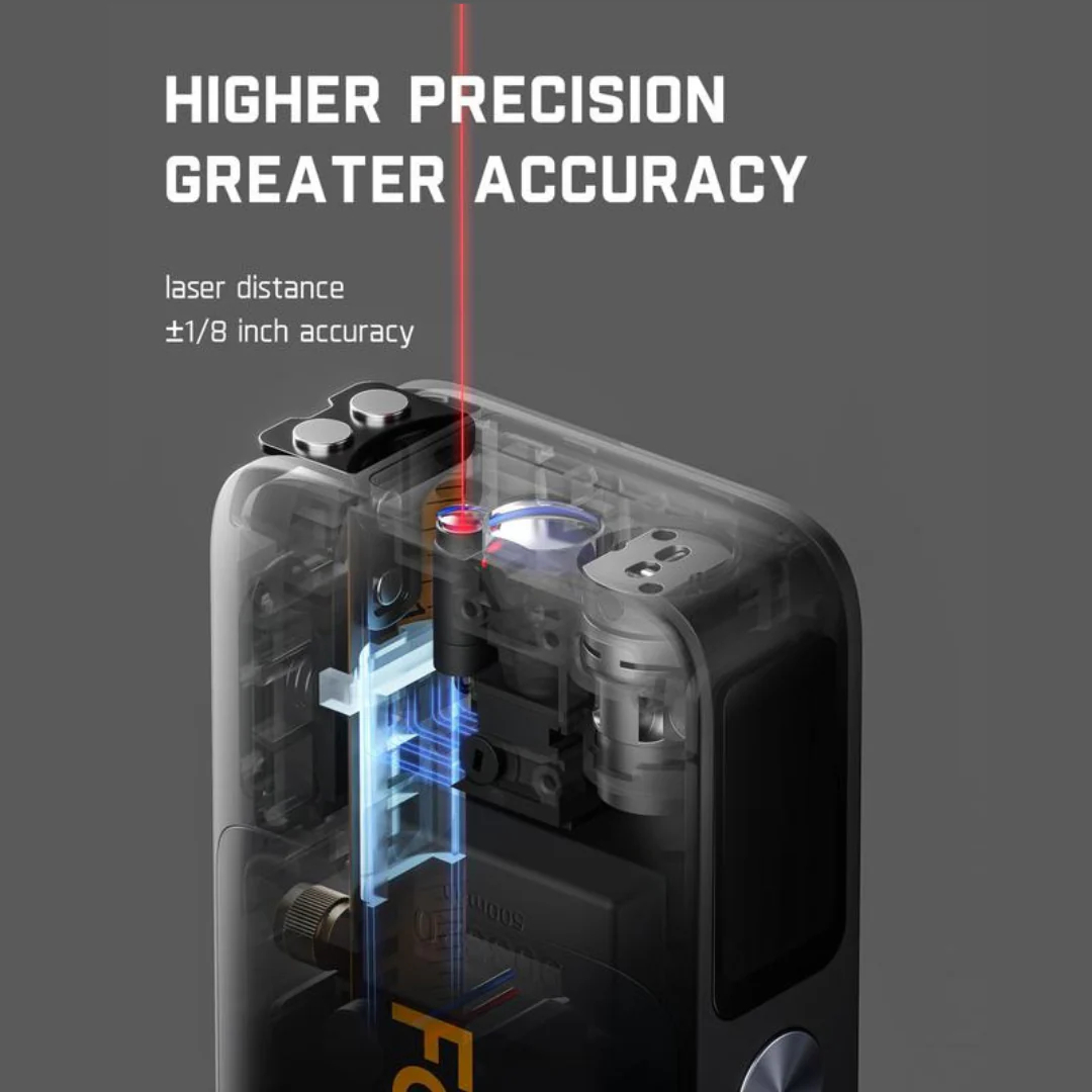 Adoura 2-in-1 Digital Laser Tape Measure