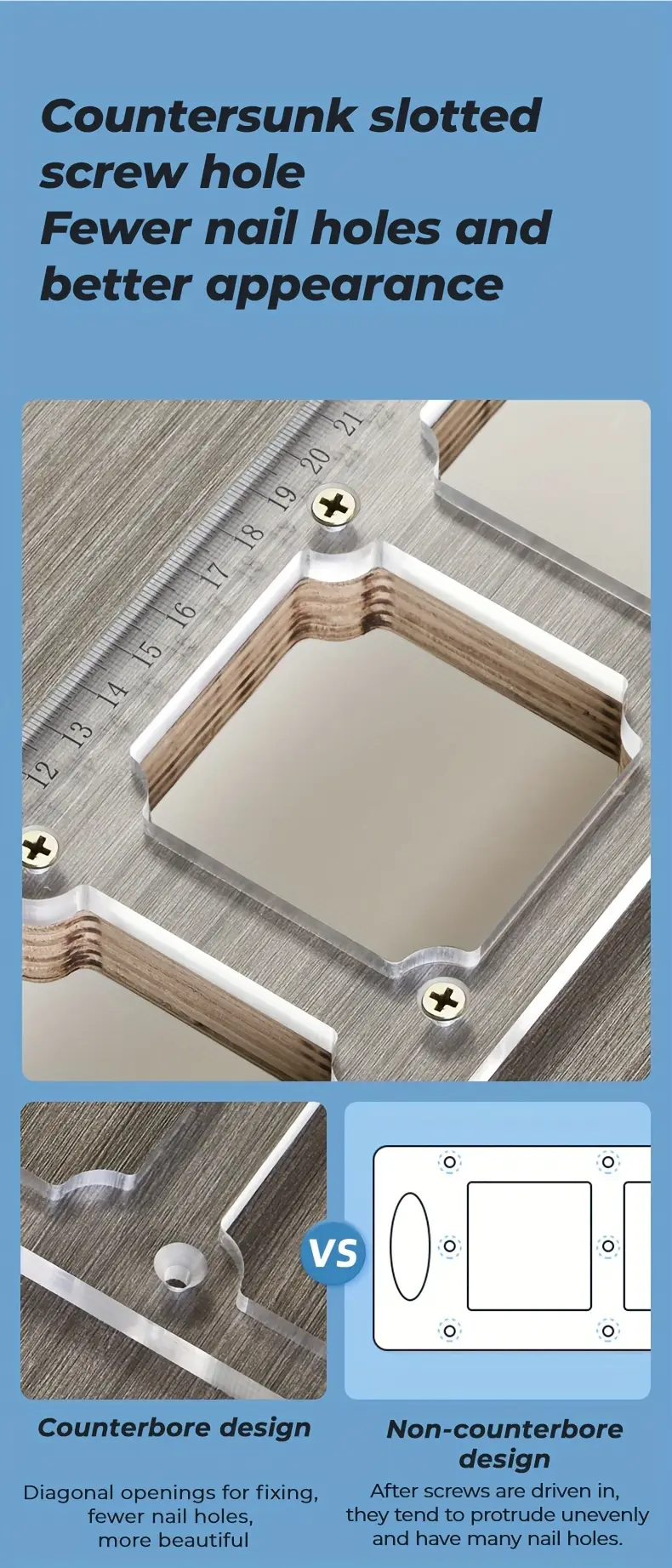  木工工具套装 - 86盒开关插座开孔模具，加厚适用于国家标准使用 详情 4