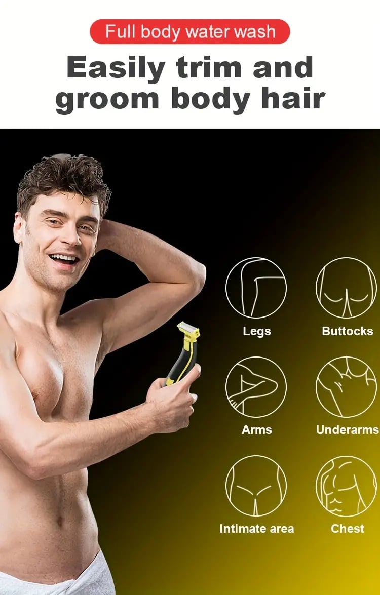 full body washed mens wet and dry shaver details 4