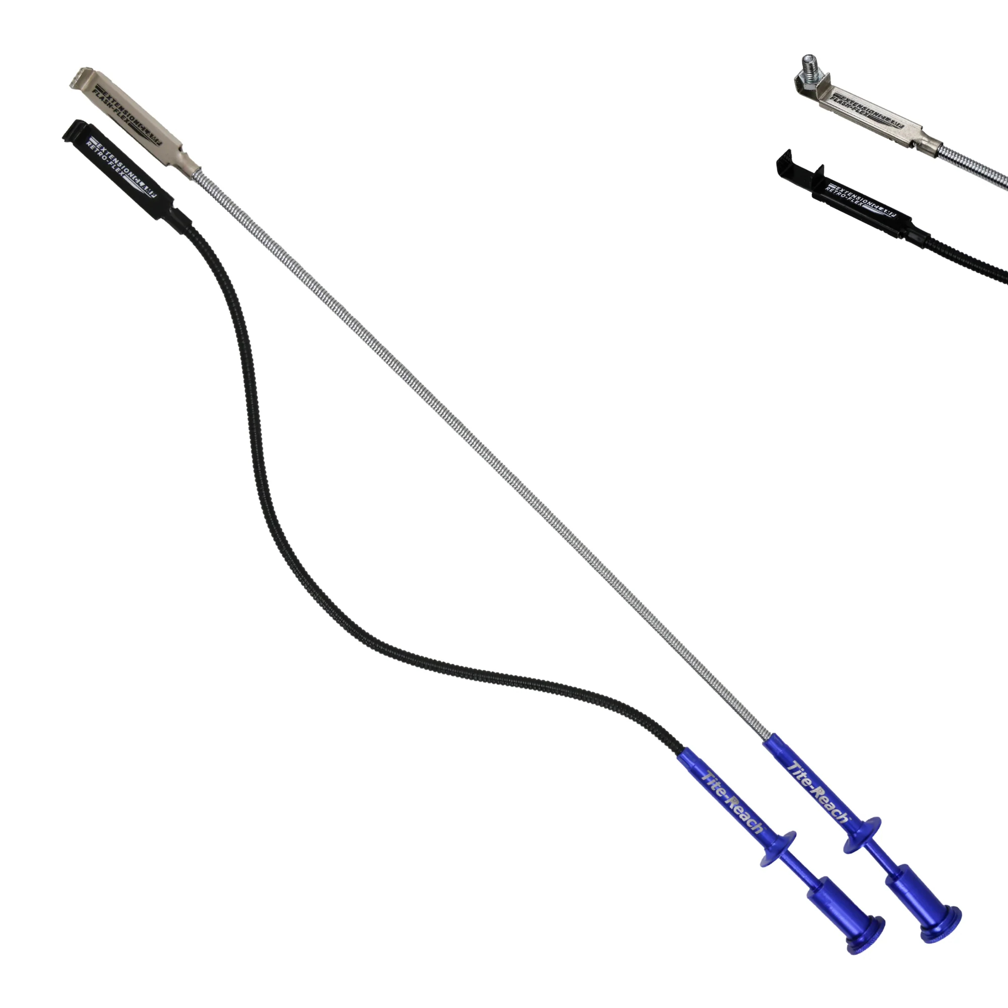 Flexible telescopic magnetic picker with claws for car screws and small parts