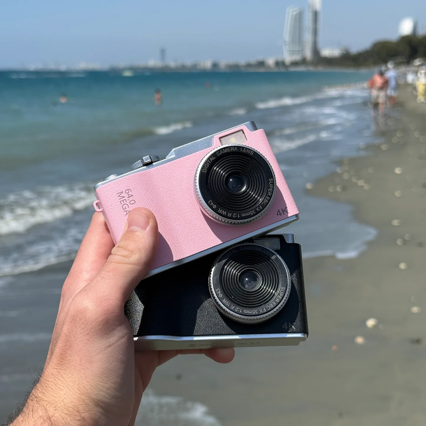 digital retro camera from the 2000s