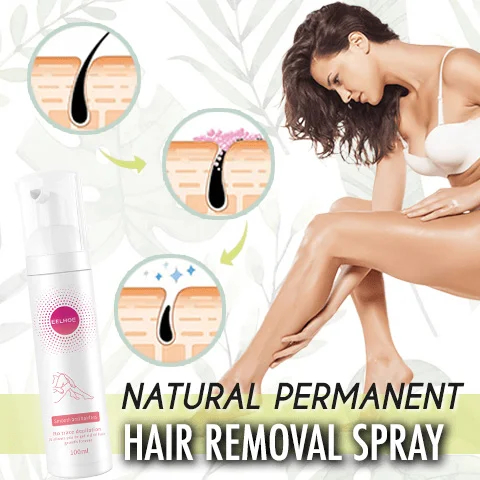 Skbra™The Ultimate Natural Solution for Permanent Hair Removal - Spray On!