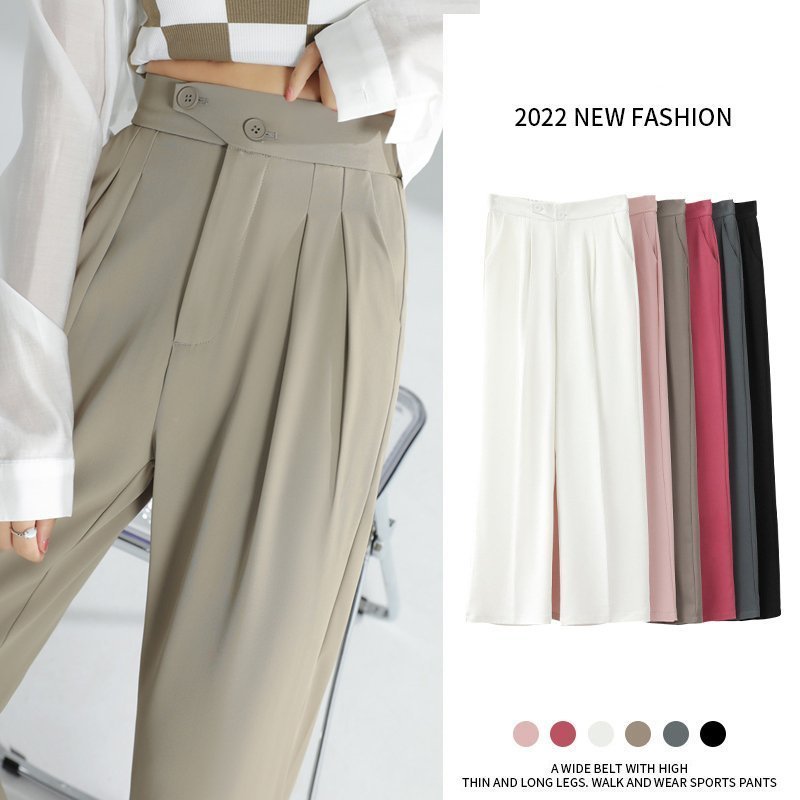 🔥LAST DAY 49% OFF - [Comfort and Slim] Stylish Pleated Wide-leg Pants