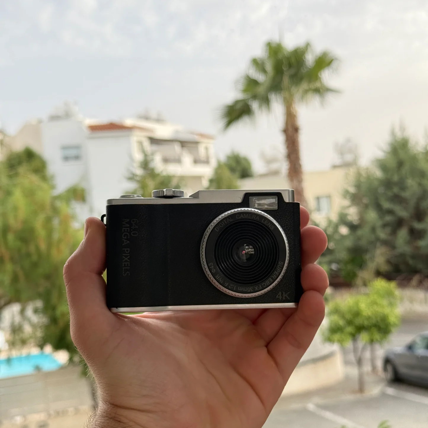 digital retro camera from the 2000s