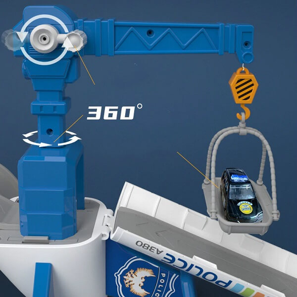 Police aircraft and control center combined into one