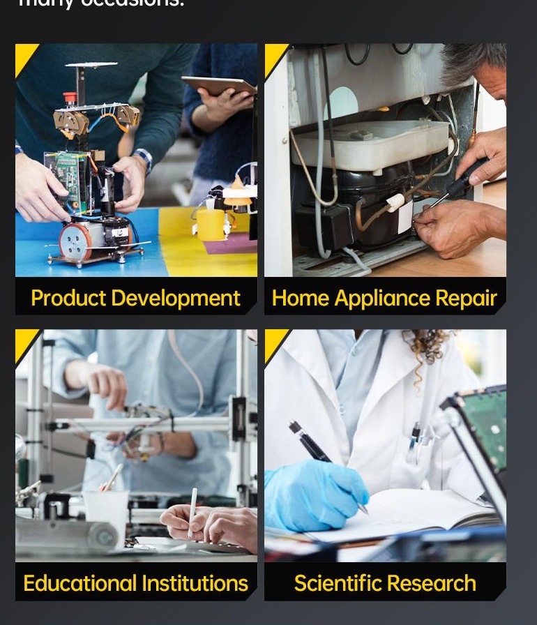 Product Introduction of FNIRSI LCR-P1 Transistor Tester Diode Triode Capacitance Resistance Meter LCR ESR Meter NPN PNP MOSFET IR Multifunction Tester 10