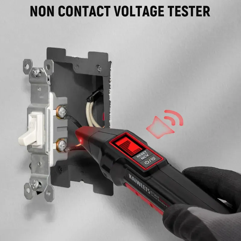 AC Circuit Breaker Finder Tool with Alarm LCD Display