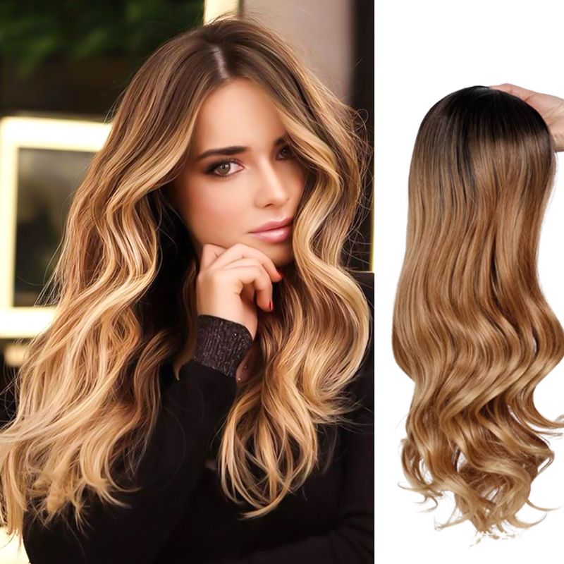 Oblíbená dlouhá kudrnatá paruka