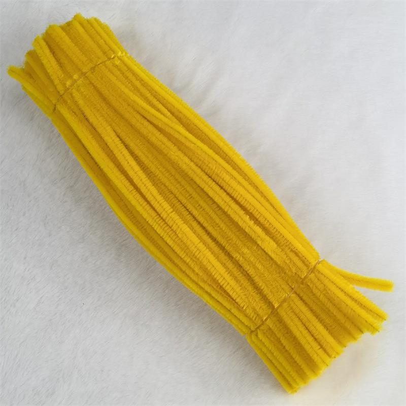 DIY raw material pipe cleaner fuzzy wire chenille stems multi color for flowers home craft cute animal birthday gift