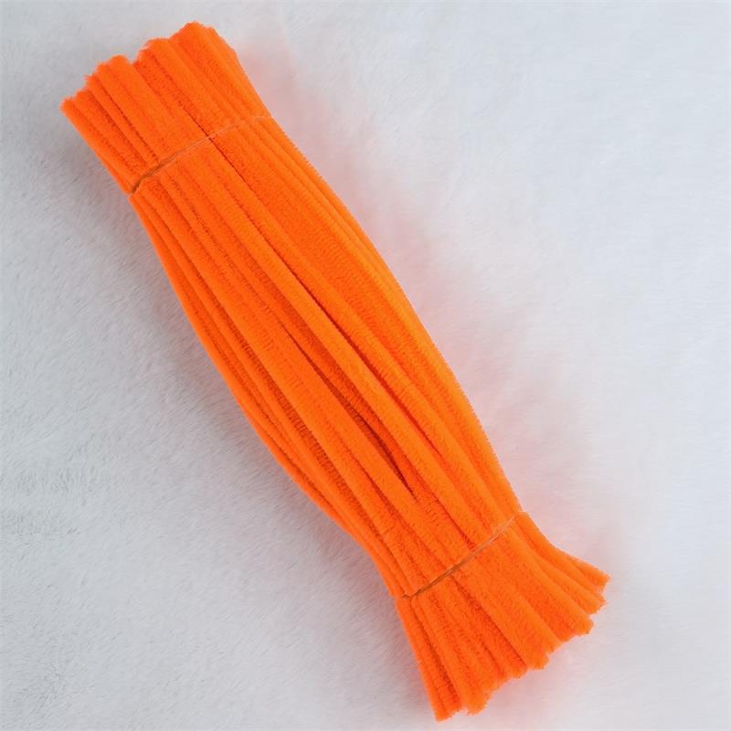 DIY raw material pipe cleaner fuzzy wire chenille stems multi color for flowers home craft cute animal birthday gift