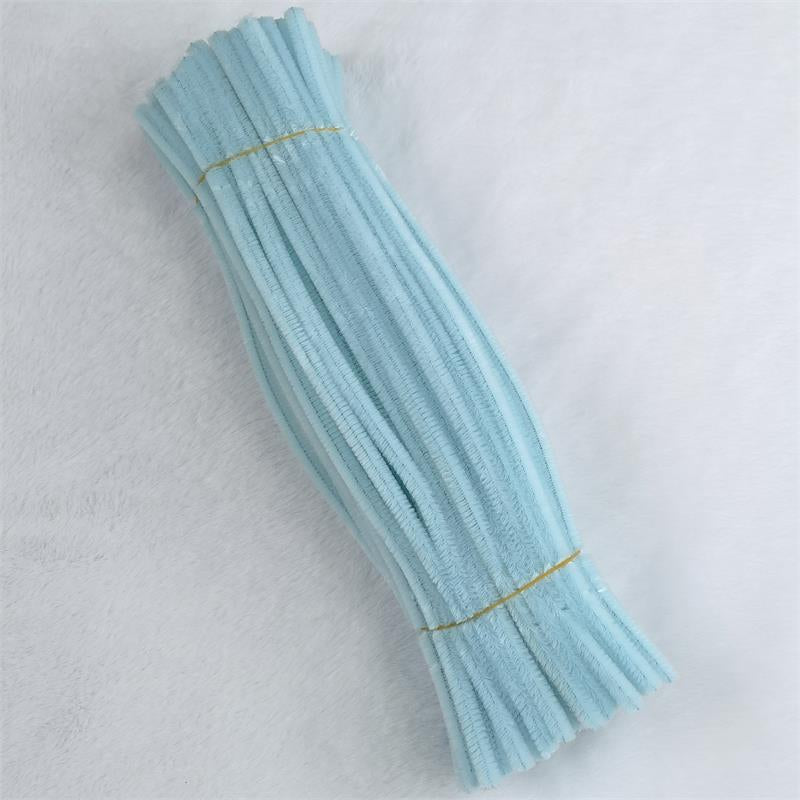 DIY raw material pipe cleaner fuzzy wire chenille stems multi color for flowers home craft cute animal birthday gift