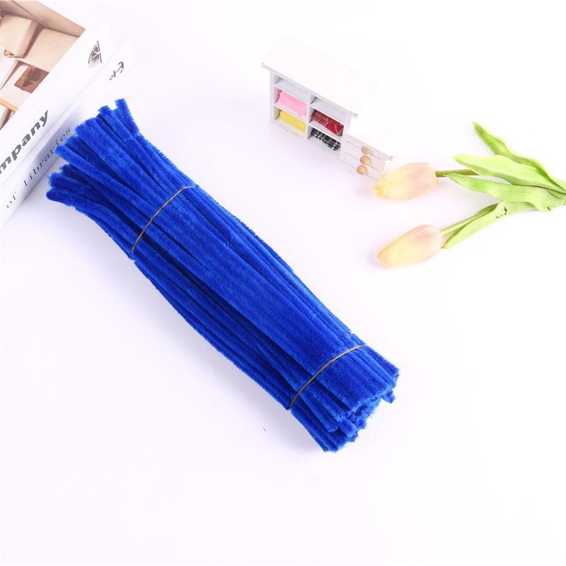 DIY raw material pipe cleaner fuzzy wire chenille stems multi color for flowers home craft cute animal birthday gift