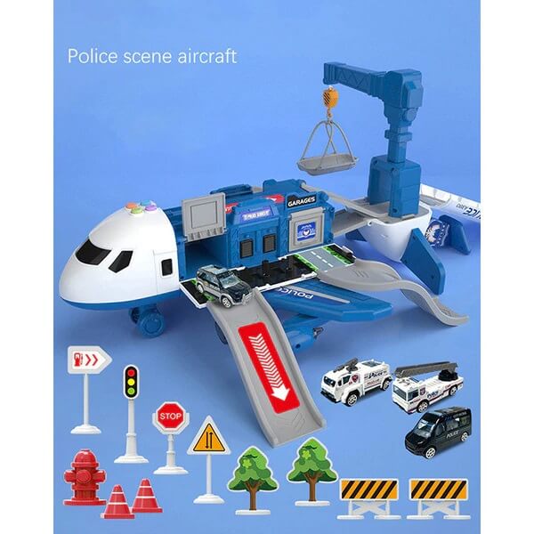 Police aircraft and control center combined into one