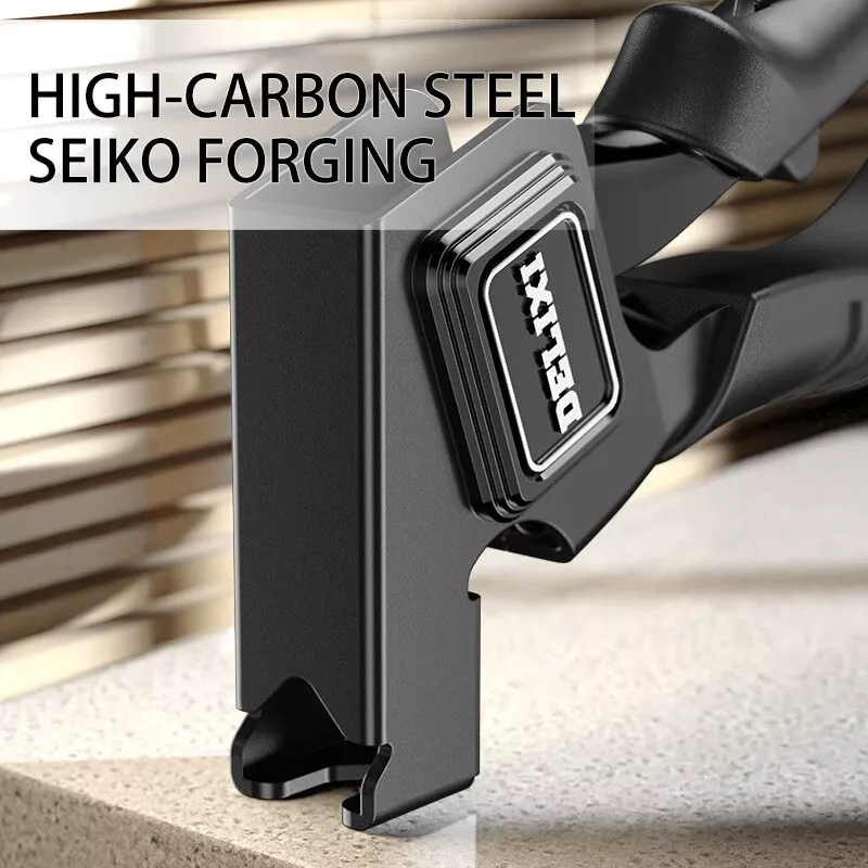 Rivet Gun Kit with 100 Pcs Rivets, Upgraded Manual Single Hand Riveter with 4 Tool-Free Interchangeable Rivet Heads and 4 Drill Bits, Manual hand rivet tool for Metal, Wood, Plastic