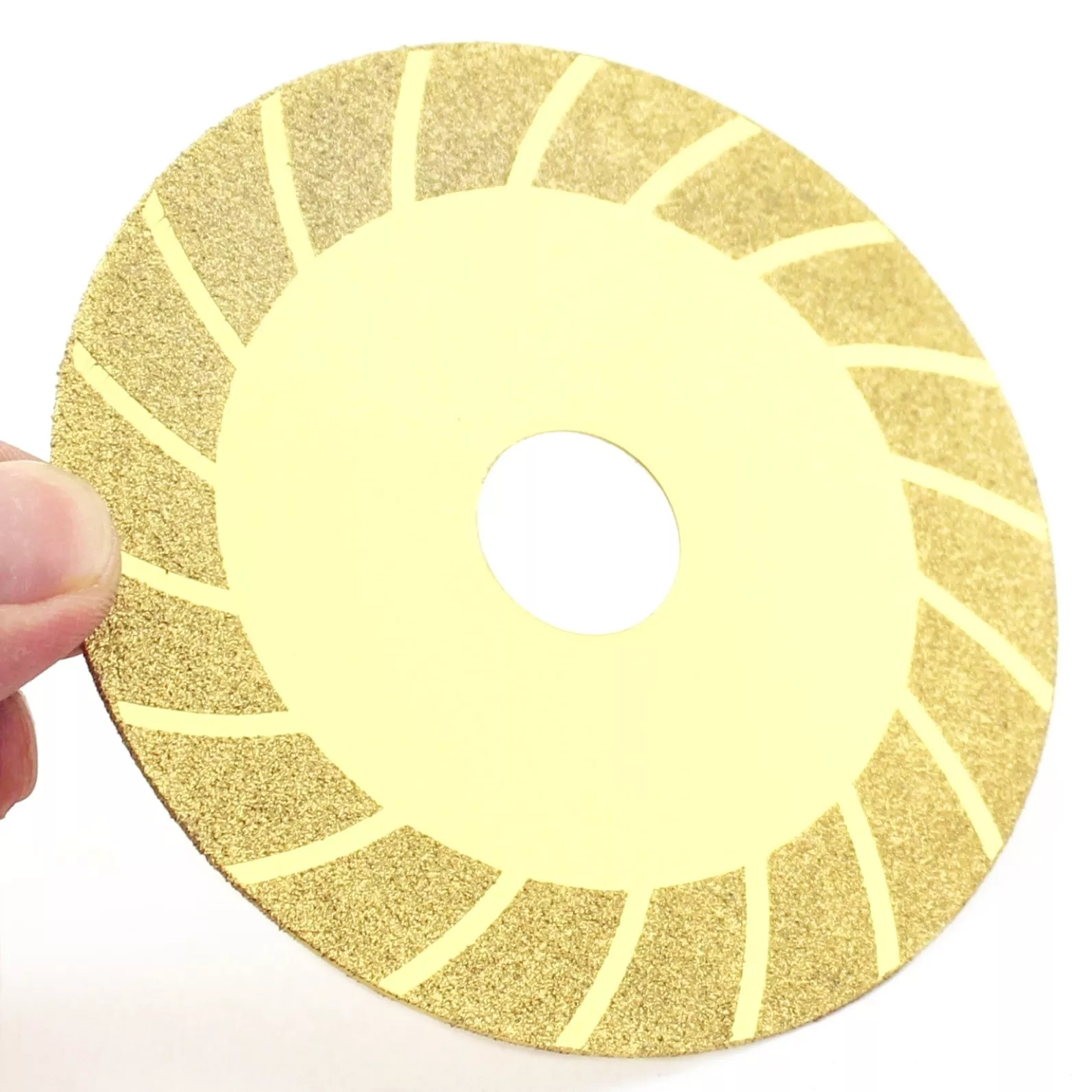 Practical Electric Tool, Stainless Cutting Tool, Yellow Cotton Buffing Wheel Polishing for Large Operation