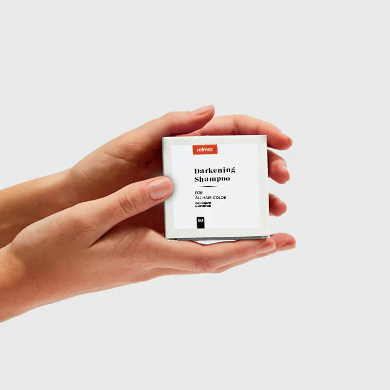 Organic Hair Darkening Shampoo Bar