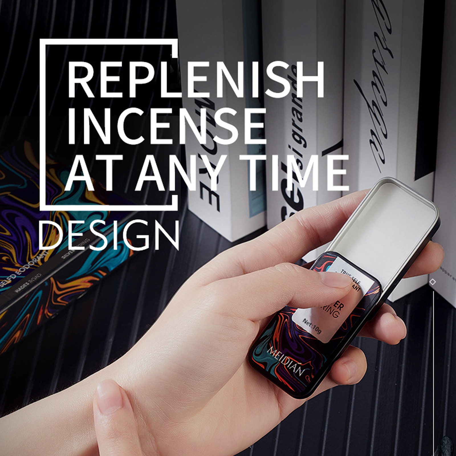 [HOT] COMBO 3 IN 1 MEIDIAN premium solid Perfume Perfume for Men and Women sweet and long lasting M