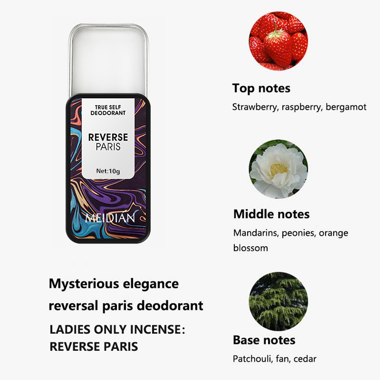 [HOT] COMBO 3 IN 1 MEIDIAN premium solid Perfume Perfume for Men and Women sweet and long lasting M