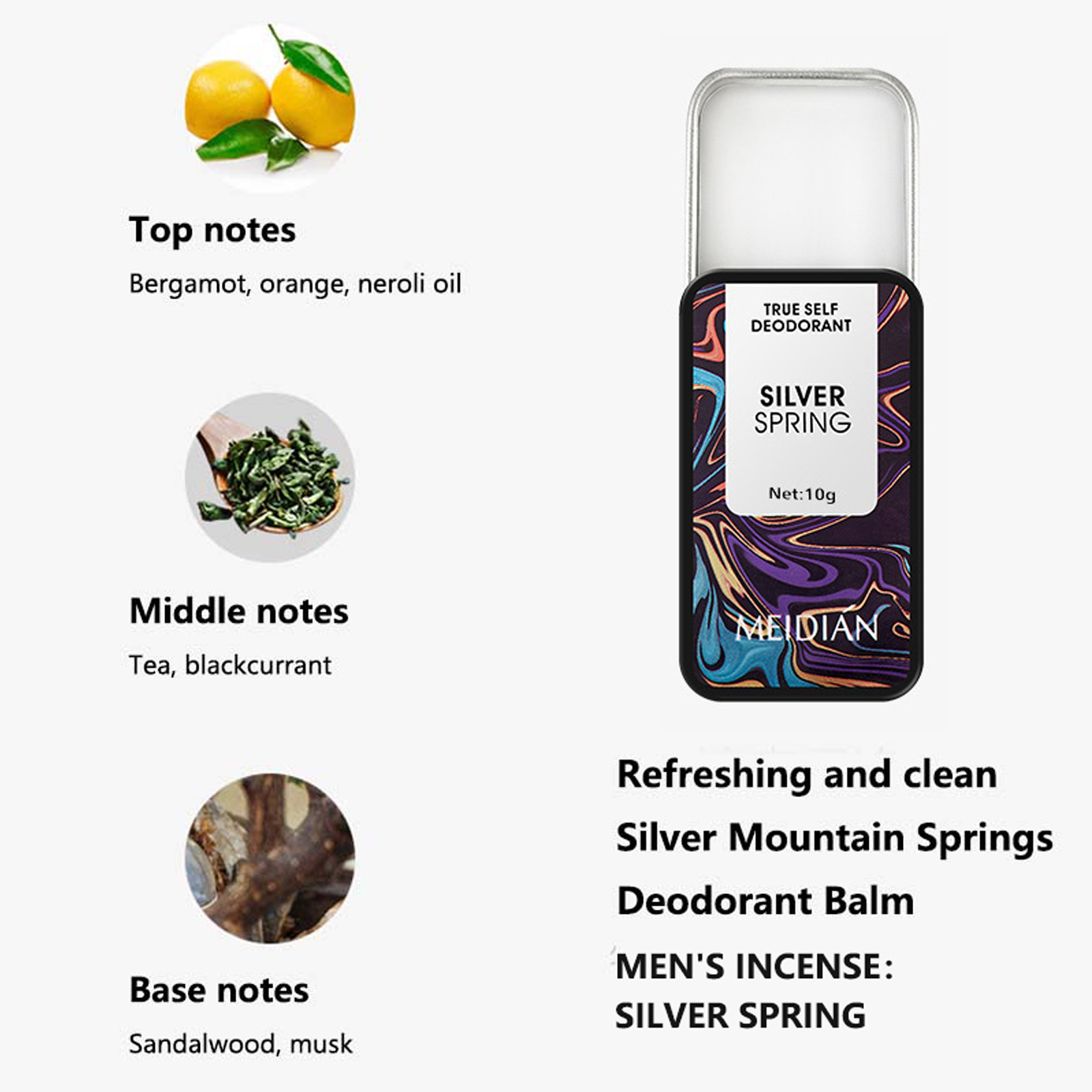 [HOT] COMBO 3 IN 1 MEIDIAN premium solid Perfume Perfume for Men and Women sweet and long lasting M