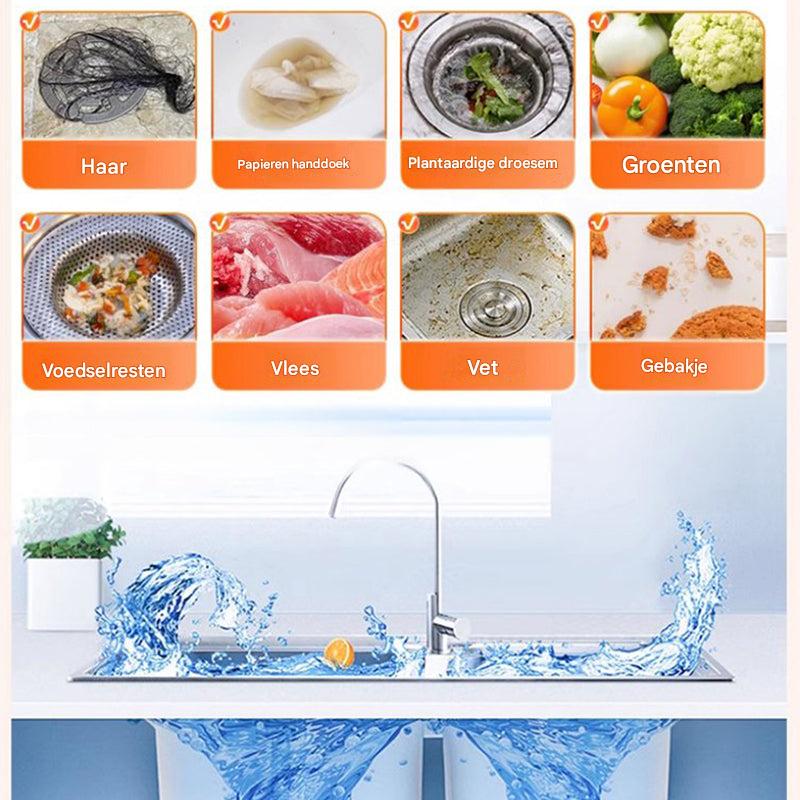 PowerDrain | Ontstopt en reinigt jouw afvoer in seconden 