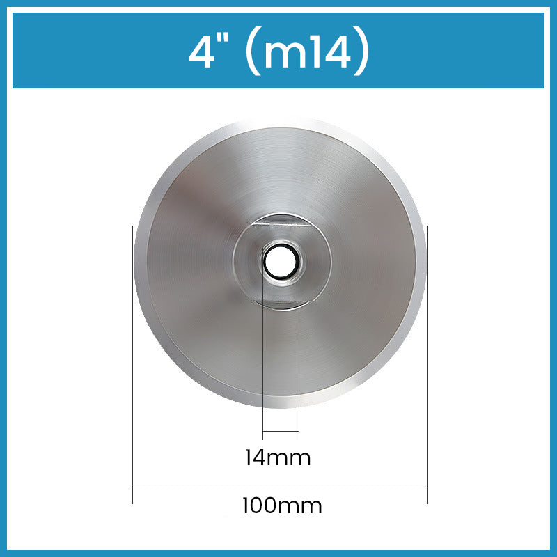 Discuri suport din aluminiu de 3“, 4“, 5“ cu filet pentru șlefuire și lustruire