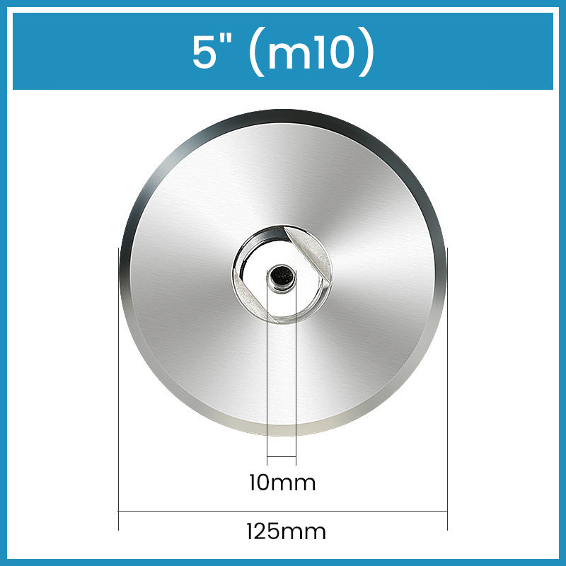 Discuri suport din aluminiu de 3“, 4“, 5“ cu filet pentru șlefuire și lustruire