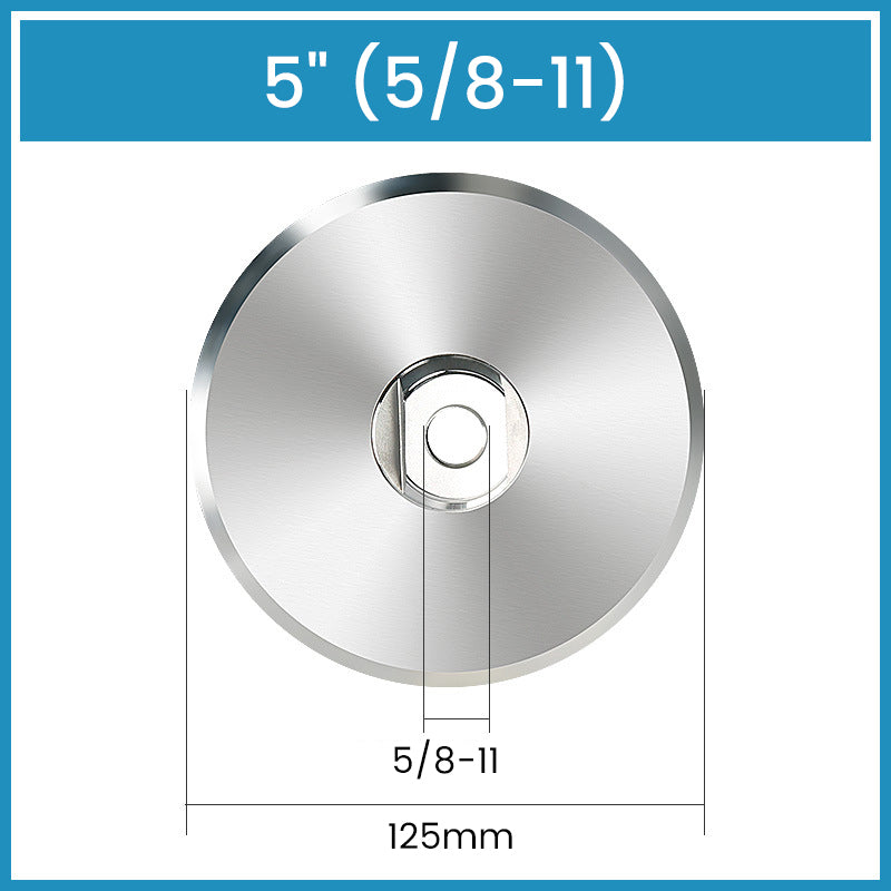 Discuri suport din aluminiu de 3“, 4“, 5“ cu filet pentru șlefuire și lustruire