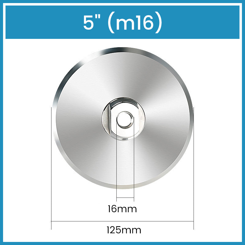 Discuri suport din aluminiu de 3“, 4“, 5“ cu filet pentru șlefuire și lustruire