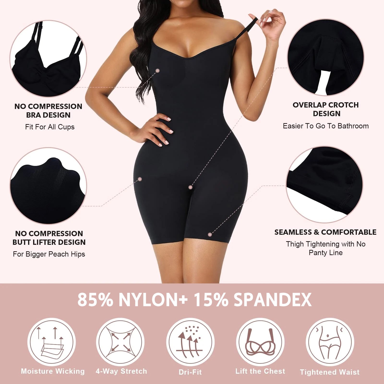    💖Early Mother's Day Sale - 50% OFF🎁Shapewear for Women Tummy Control Full Bust Body Shaper