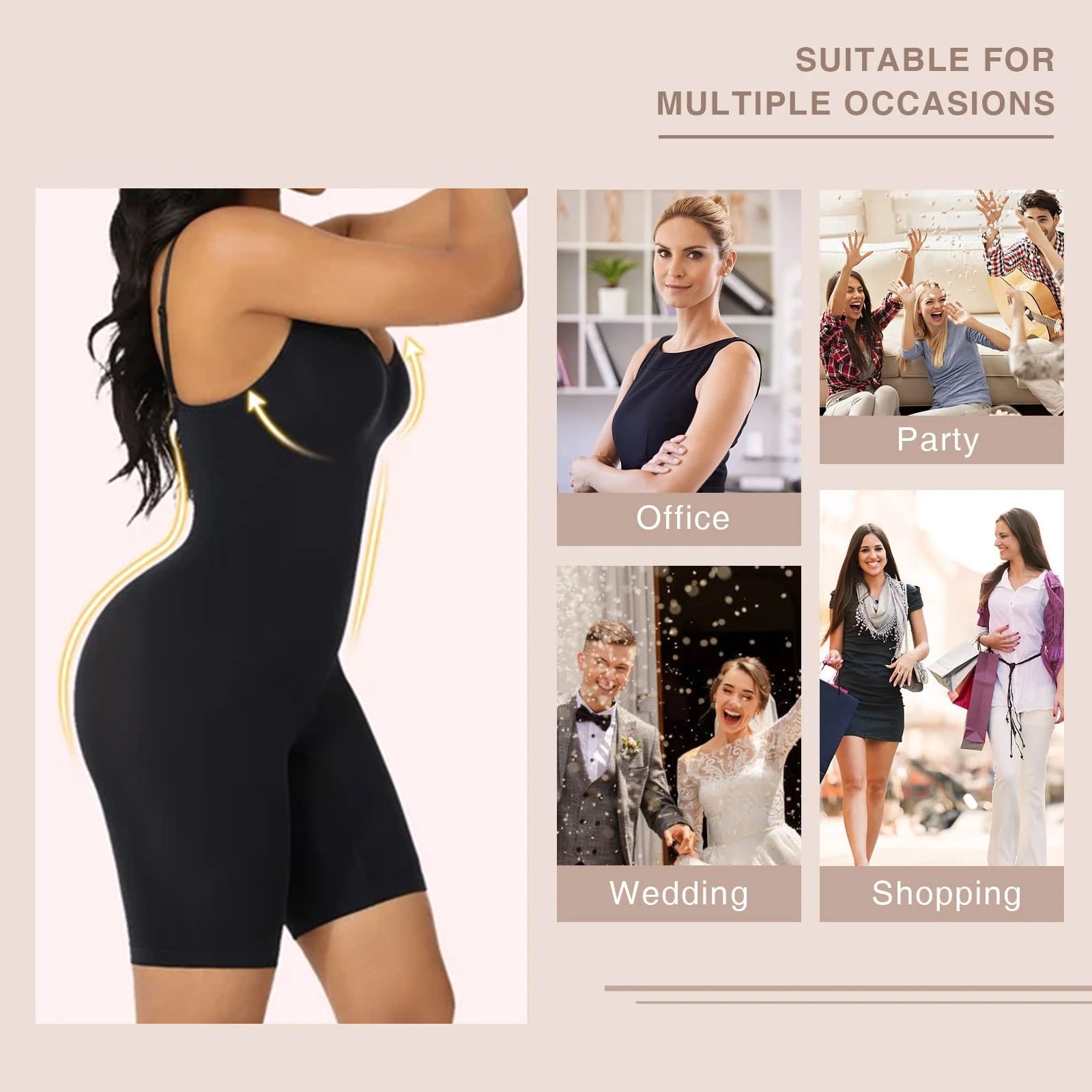    💖Early Mother's Day Sale - 50% OFF🎁Shapewear for Women Tummy Control Full Bust Body Shaper