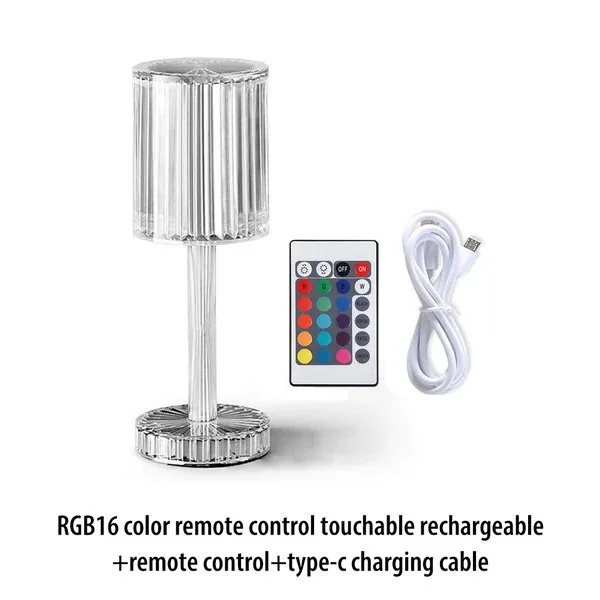 🔥🔥Touching Control Crystal Lamp💡