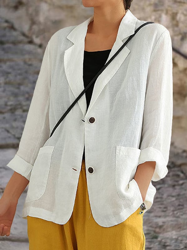 Versatile Casual Loose Suit Jacket (Buy 2 Free Shipping)-Pink Laura
