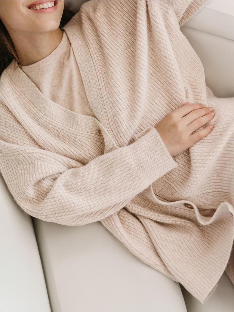 Cashmere Cocoon Cardigan (Buy 2 Free Shipping)