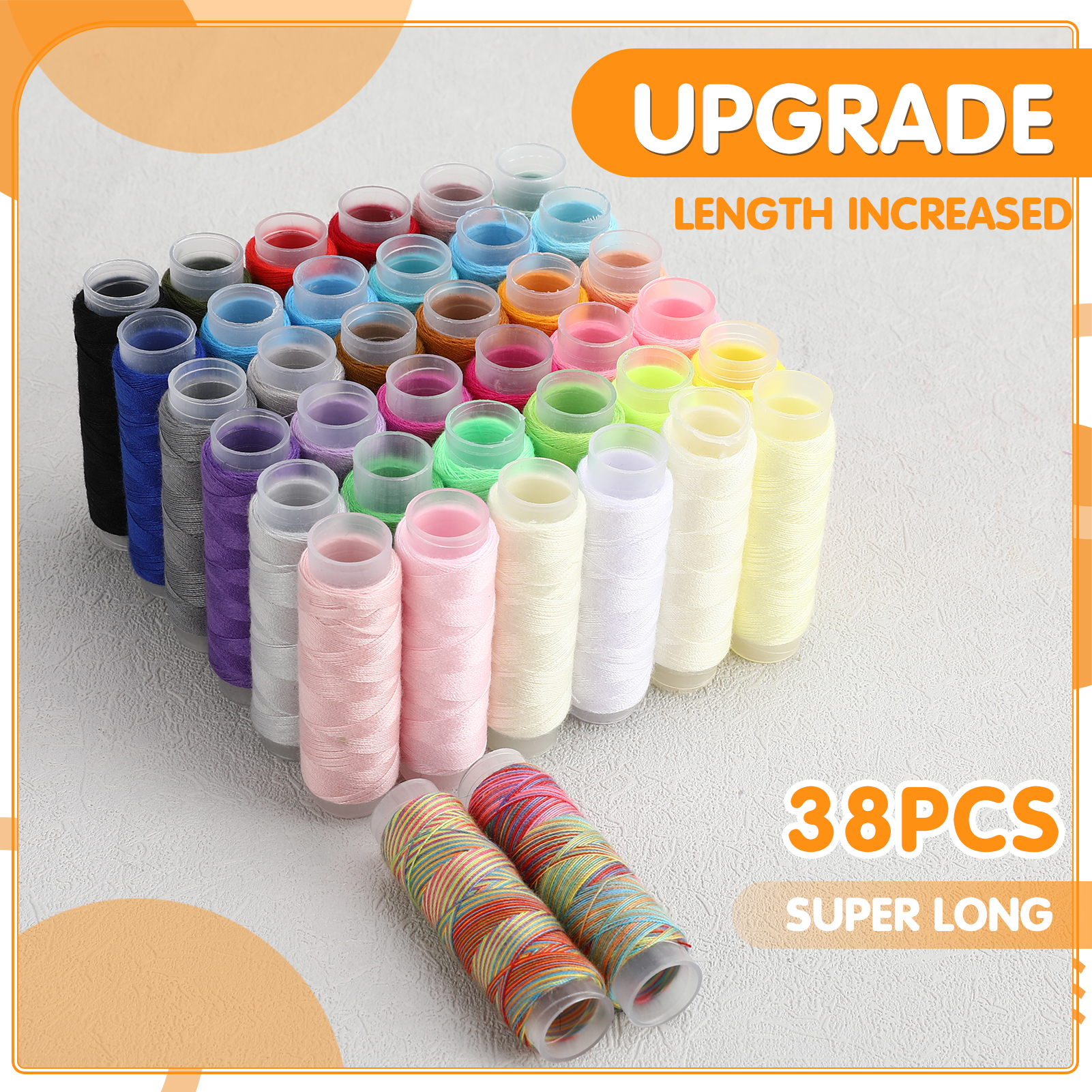 Armscye 213 Pcs Sewing Kit for Adults, Needle and Thread Kit for Sewing, Professional Sewing Supplies Accessories with Tailor Scissors, 43XL Thread, 30 Needles, Thread Snips and More for Travel Home