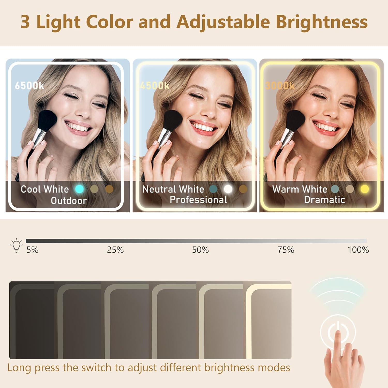 Black Vanity Desk with Sliding Mirror & Lights, Vanity Table Makeup Desk with Charging Station 2 Drawers 2 Doors, Lots of Storage Shelves, Large Vanity Set with Cushioned Stool