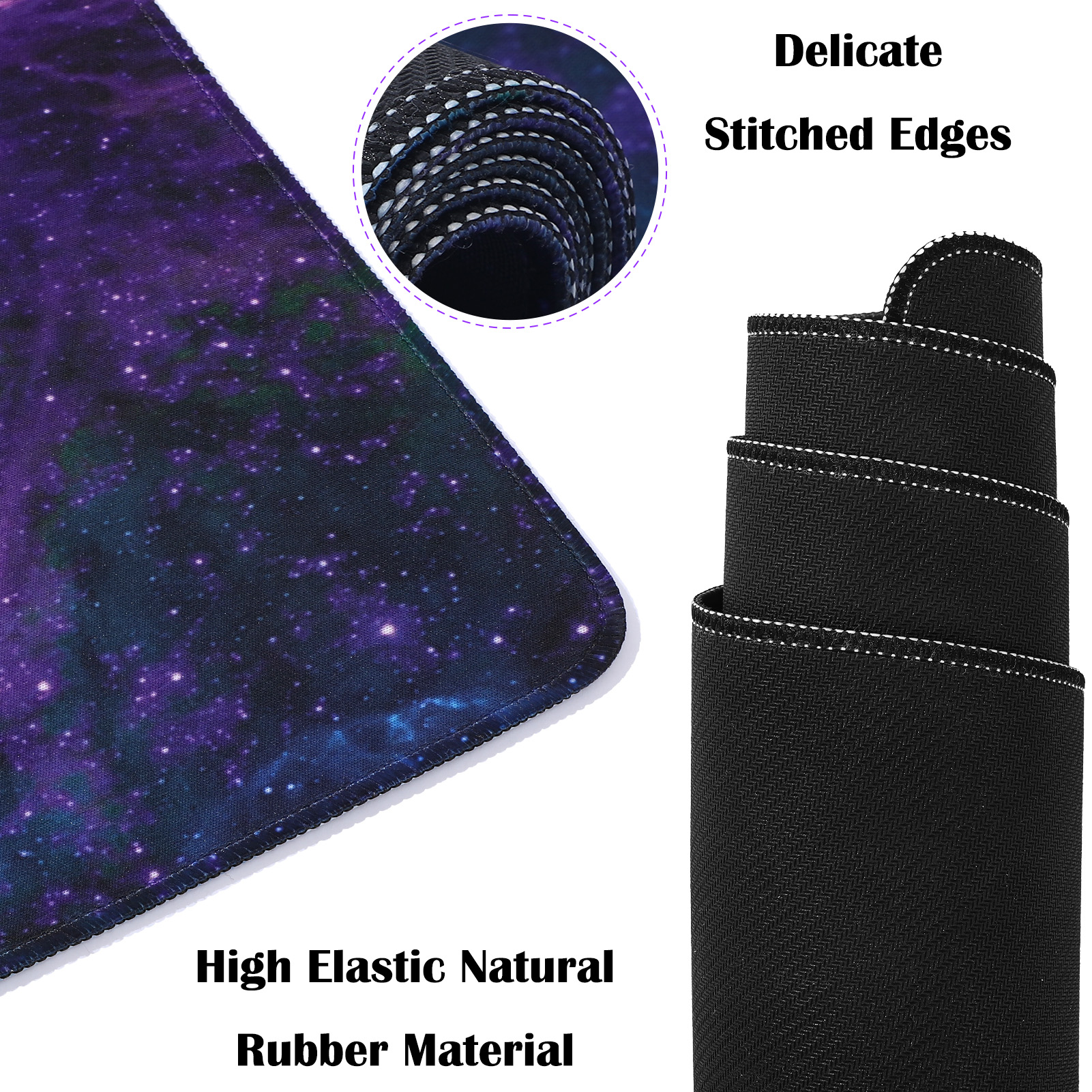 sixwipe Gaming Mouse Pad, Large Topographic Mouse Pad 35.4x15.6 in, Anti-Slip Rubber Base, Extended Desk Mat for Keyboard and Mouse, Perfect for Home, Office, and Gaming Setups