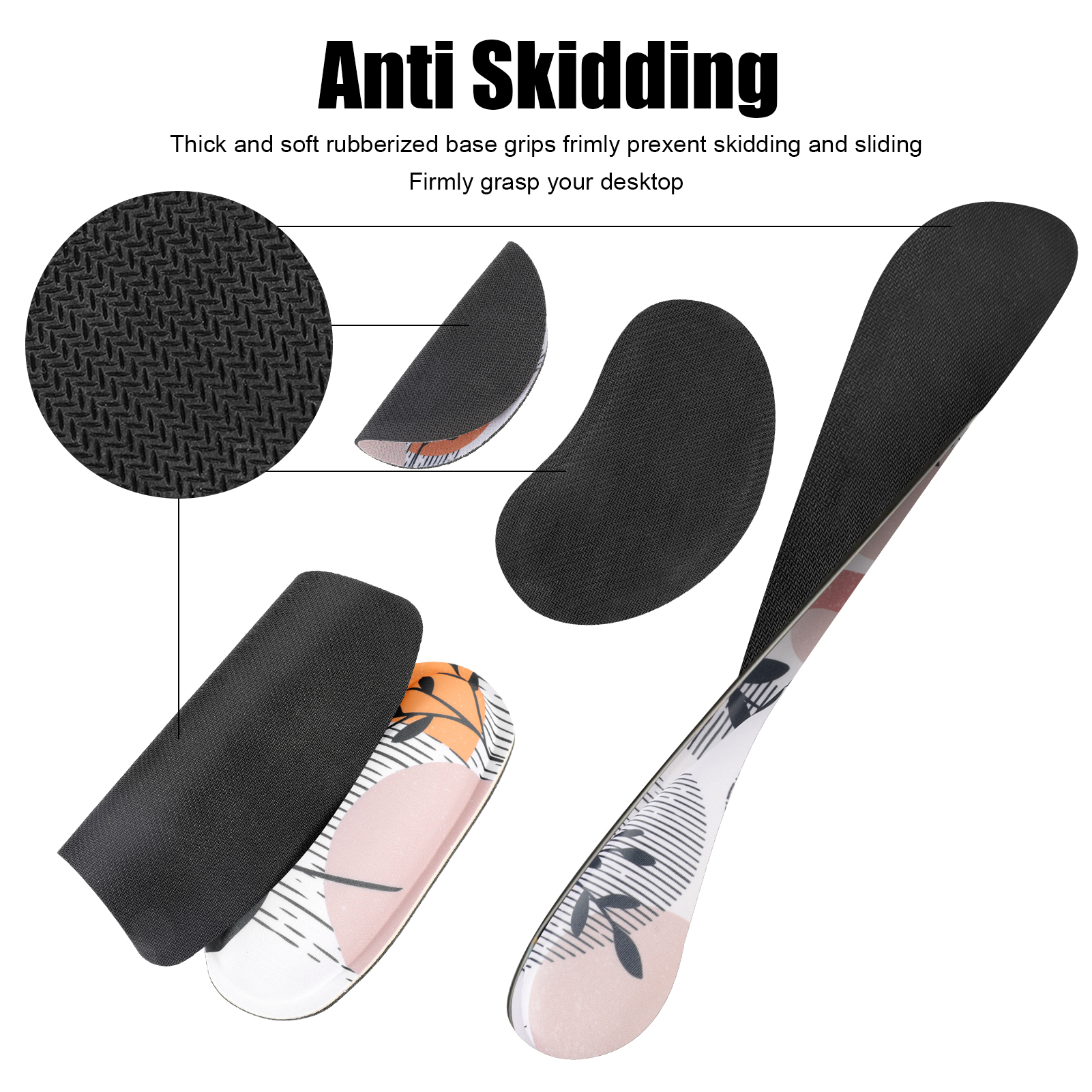 sixwipe Ergonomic Mouse Pad with Wrist Rest, No Slip Keyboard Wrist Rest and Computer Wrist Support, Memory Foam Wrist Pad with Cup Coaster for Keyboard for Easy Typing and Hand Pain Relief