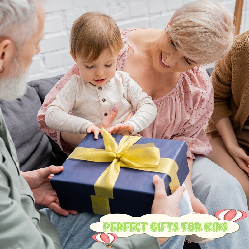 sixwipe Interactive Popup Toys for Baby, Pop-Up Activity Toy with Push Buttons, Early Developmental Cause and Effect Toys for Ages 9-18 Months Boys Girls