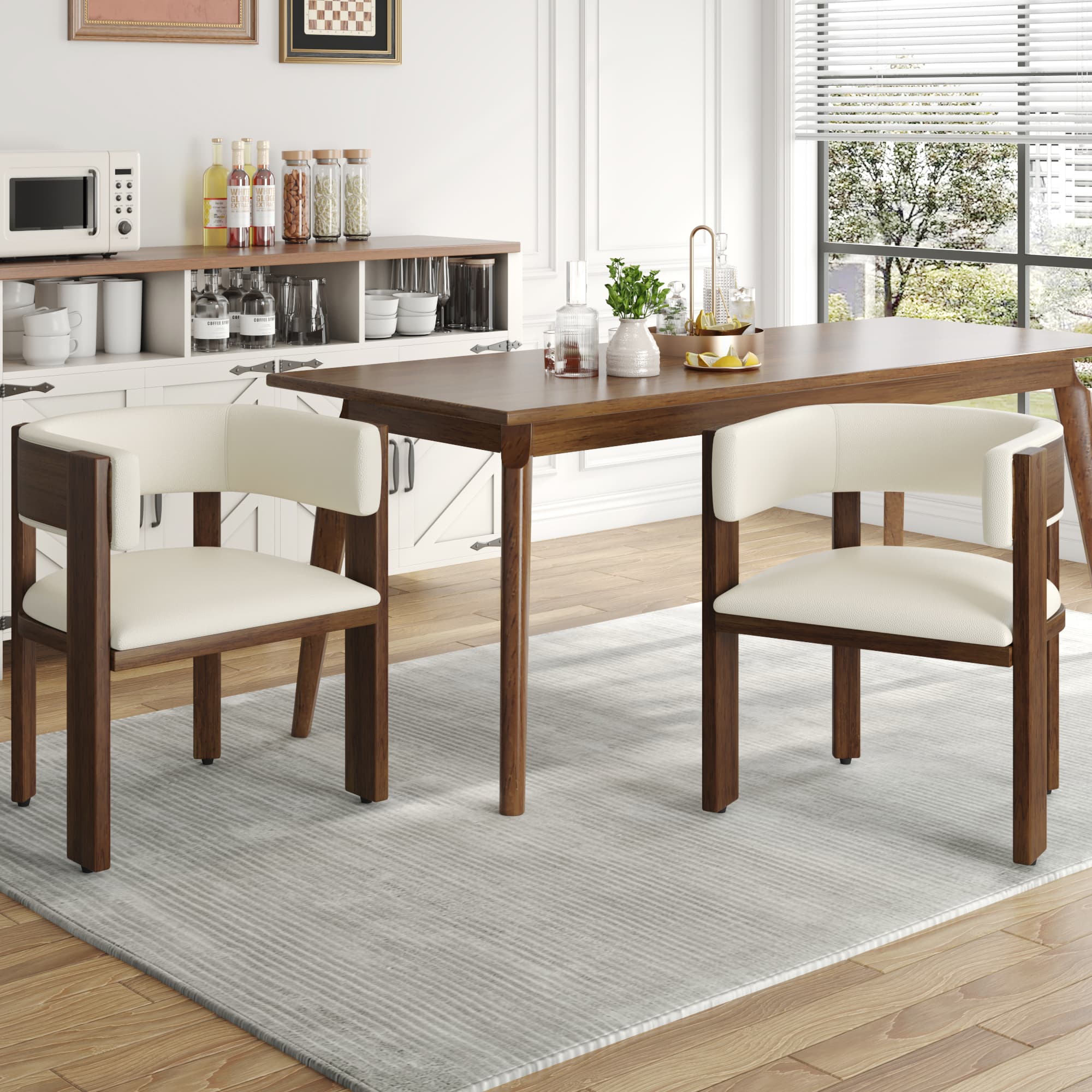 Anpoo Upholstered Dining Chair Set Of 2/4/6/8