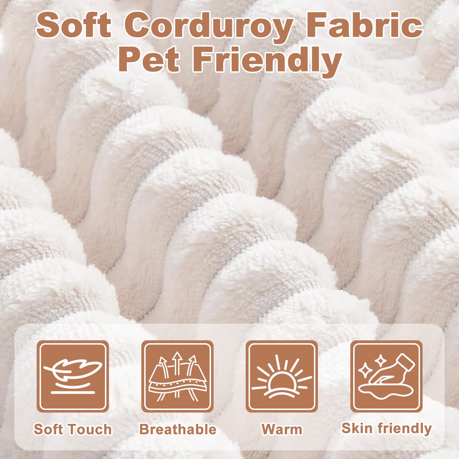 108” Modular Sectional Sofa, Cloud Sectional Couch with Deep Seat