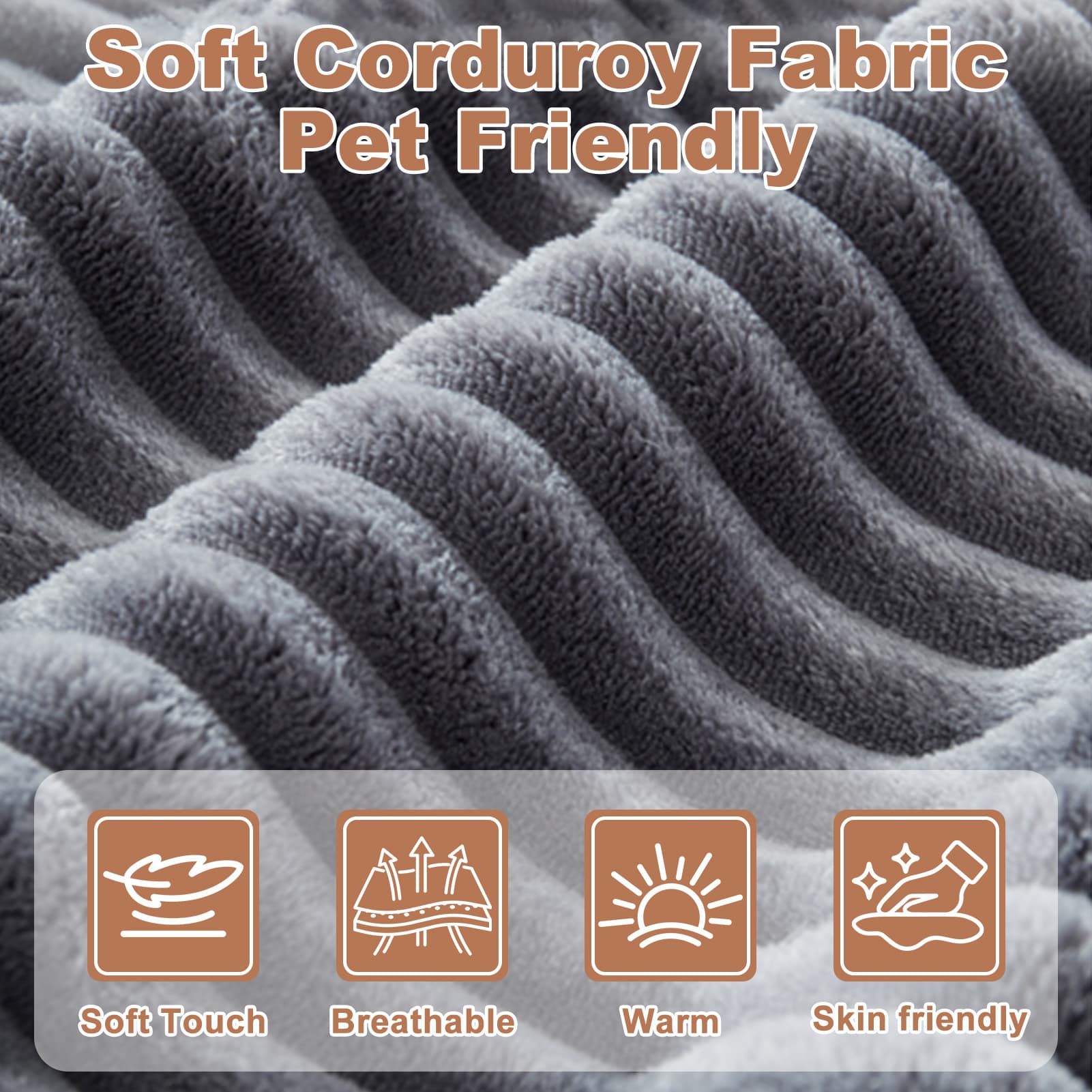 108” Modular Sectional Sofa, Cloud Sectional Couch with Deep Seat