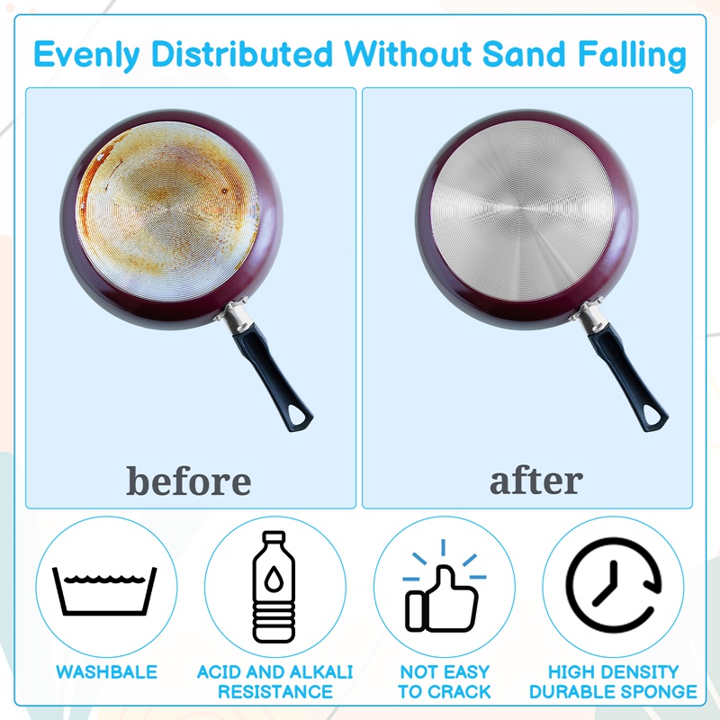 Armscye 10 Different Specifications Sanding Sponge, Sandpaper Sponge Sanding Blocks, Washable and Reusable Sand Pads for Drywall Metal Glasses Wood and Wall