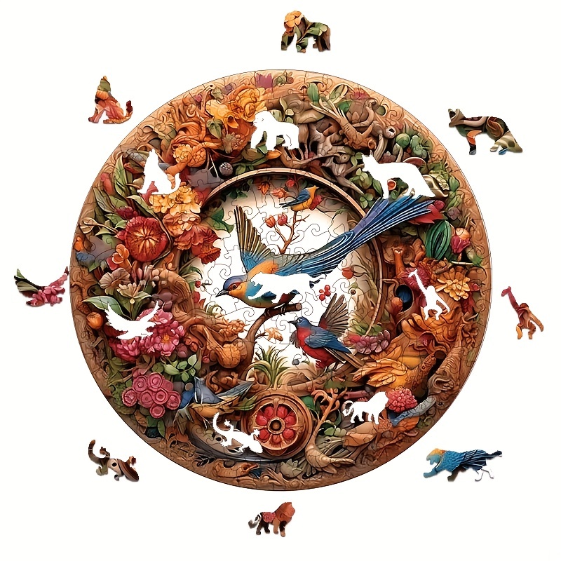 Bluebird - Wooden Jigsaw Puzzle