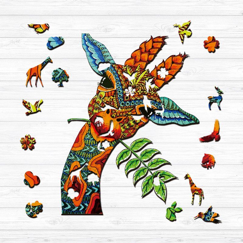 Giraffe - Wooden Jigsaw Puzzles