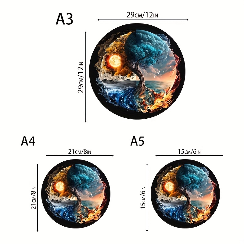 Yin-yang Tree - Wooden Jigsaw Puzzles